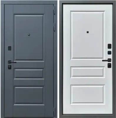 Входная дверь YoDoors-8 Velluto Bianco