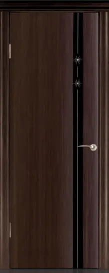 Межкомнатная дверь Соренто-1 "Искра", шпон: венге Венге