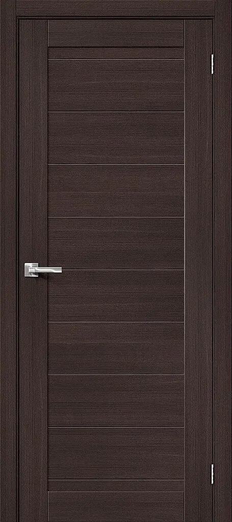 Межкомнатная дверь Браво 21 ПГ Wenge Melinga Венге