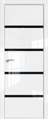 23LE АL Белый Люкс ст.Lacobel черный лак