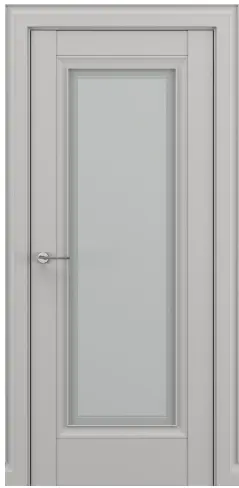 Дверь ПО Неаполь В1 Серый матовый