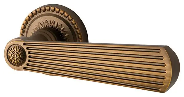 Дверная ручка раздельная ARMADILLO ROMEO CL3 BB-17 Коричневая бронза