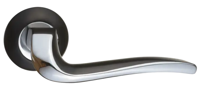 Дверная ручка раздельная RENZ DH 424-08 B-CP