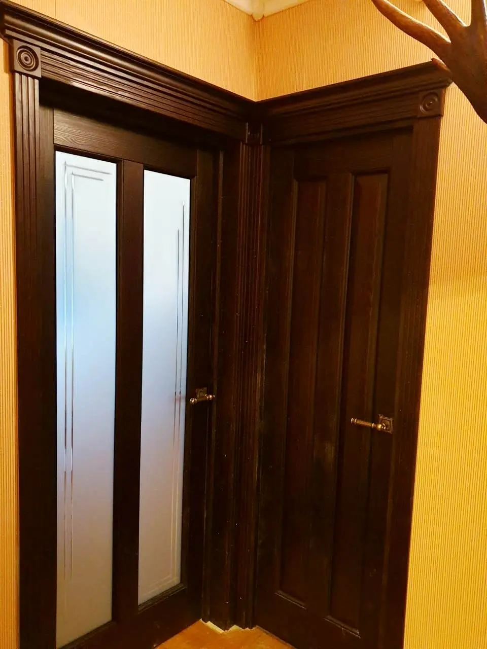 Межкомнатная дверь Сорренто ПО орех браш