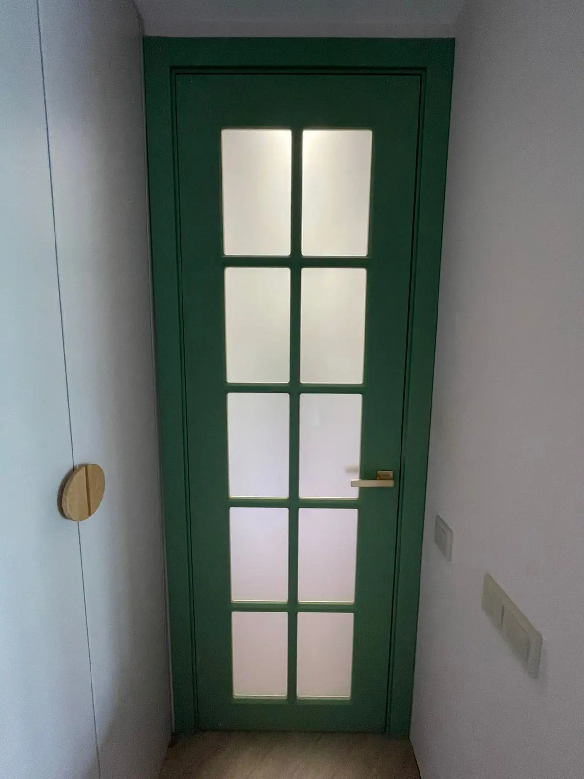 Дверь Лондон 3 АМПИР ПО Белый Сатинат белый