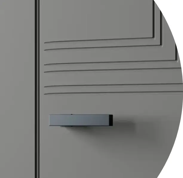 Межкомнатная дверь Entro Симпл (Simple) SL-1 Серый