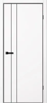 Portika Porta-58 4AB (кромка AL, цвет черный) Alaska