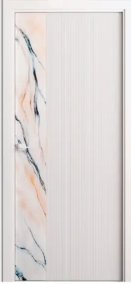 Межкомнатная дверь Каррара-1 RAL9010 Белый теплый