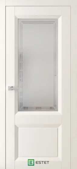 Межкомнатная дверь MANTONE 4 RAL 9010