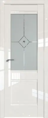 2L Магнолия Люкс ст.узор матовое с прозрачным фьюзингом (ромб)