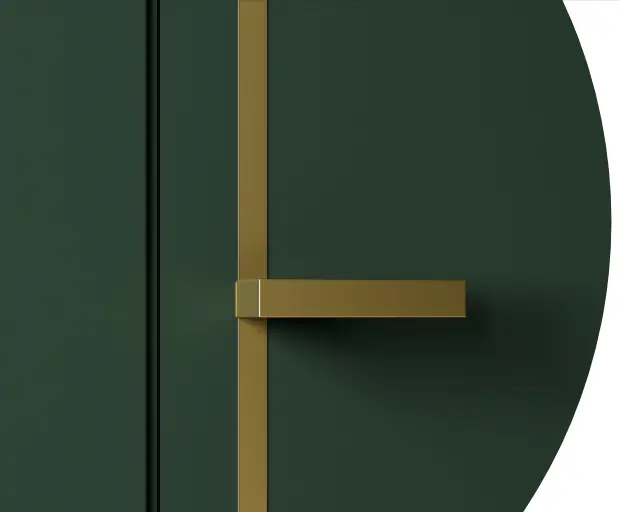 Межкомнатная дверь Entro NEO N-4 Зеленый