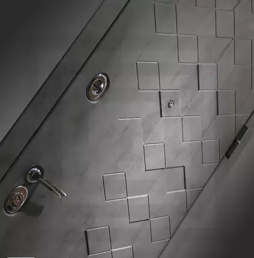 Входная дверь с шумоизоляцией Лабиринт Бетон панель 21 бетон