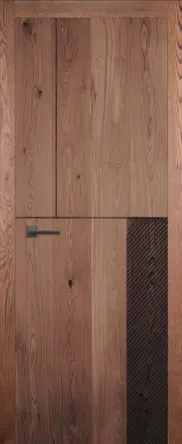 Дверь из массива дуба Легно-10 Мореный дуб