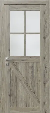 Межкомнатная дверь Лофт С4 Белый