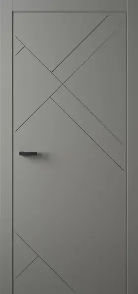 Межкомнатная дверь Entro Simple SL-4 Серый