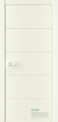 Межкомнатная дверь Perfect P2 песчаный Слоновая кость