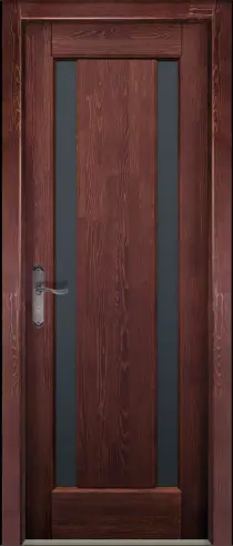 Межкомнатная дверь Милан ПО махагон браш