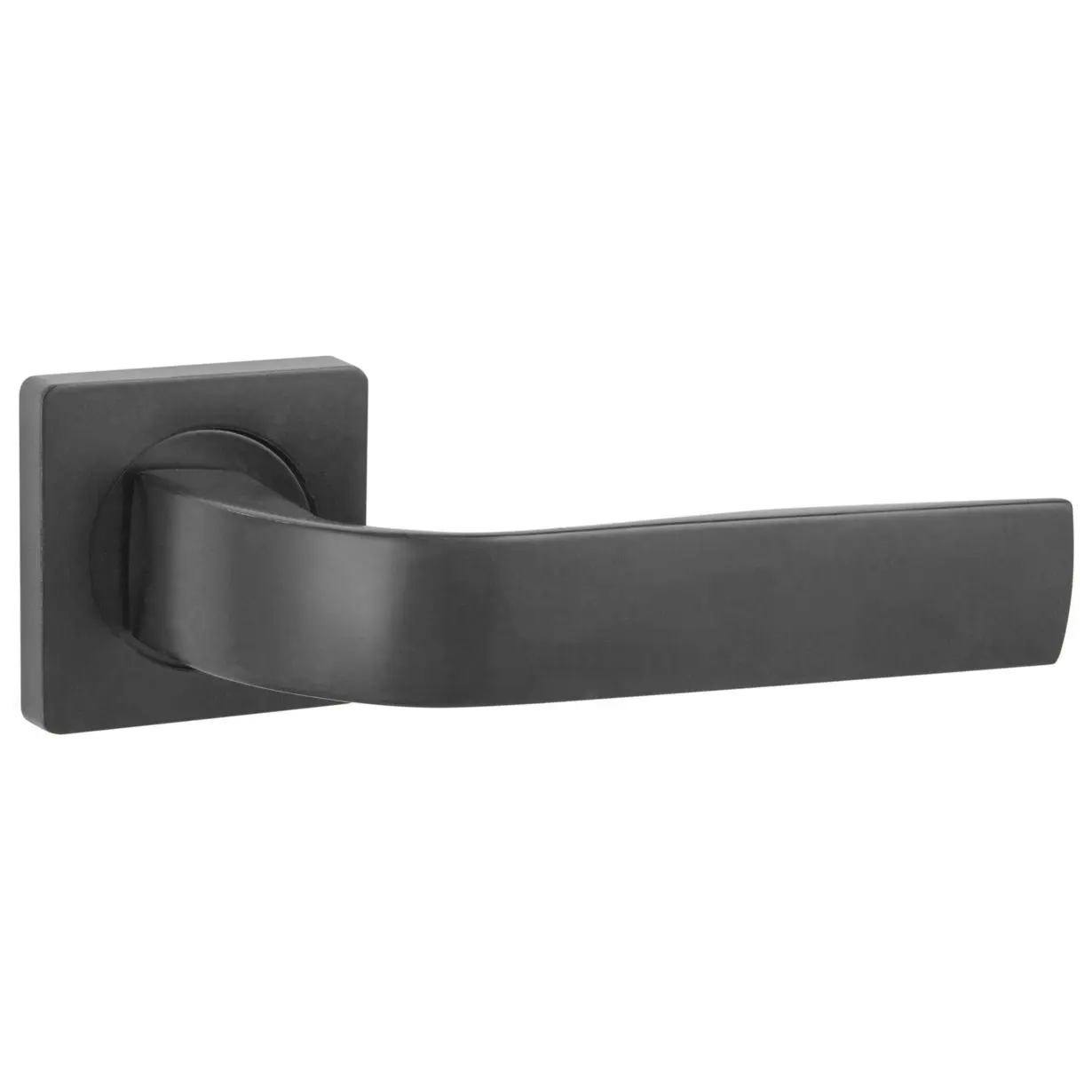 Дверная ручка раздельная PUNTO INTEGRA ZQ BL-24 чёрный