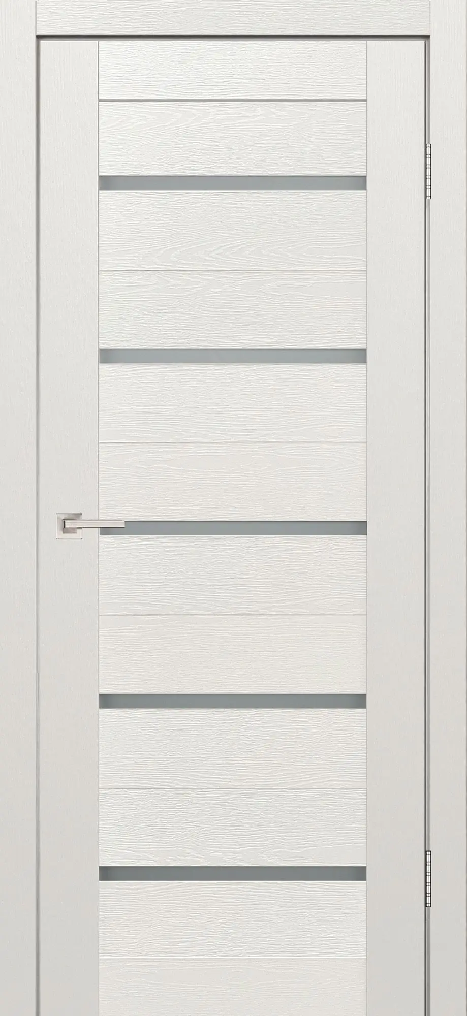 Межкомнатная дверь YD Танго Снежное дерево Белый с текстурой Сатинат белый