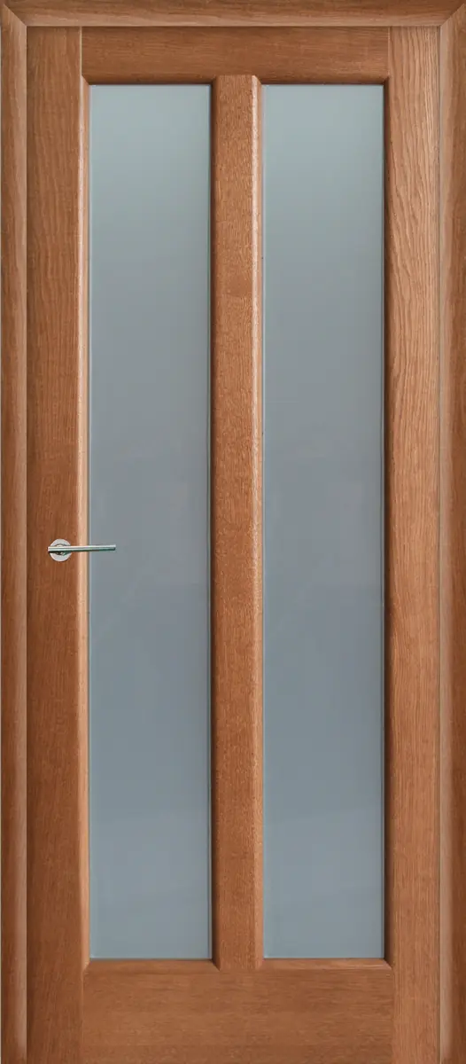 Межкомнатная дверь Рубикон 2 ПО, шпон: анегри тон