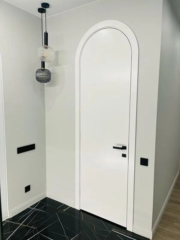 Межкомнатная дверь Color Арочная дверь Мона Зеленый