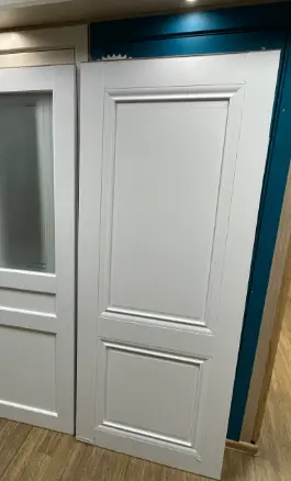 Межкомнатная дверь YD Евро 4 ПГ эмалит белый Белый