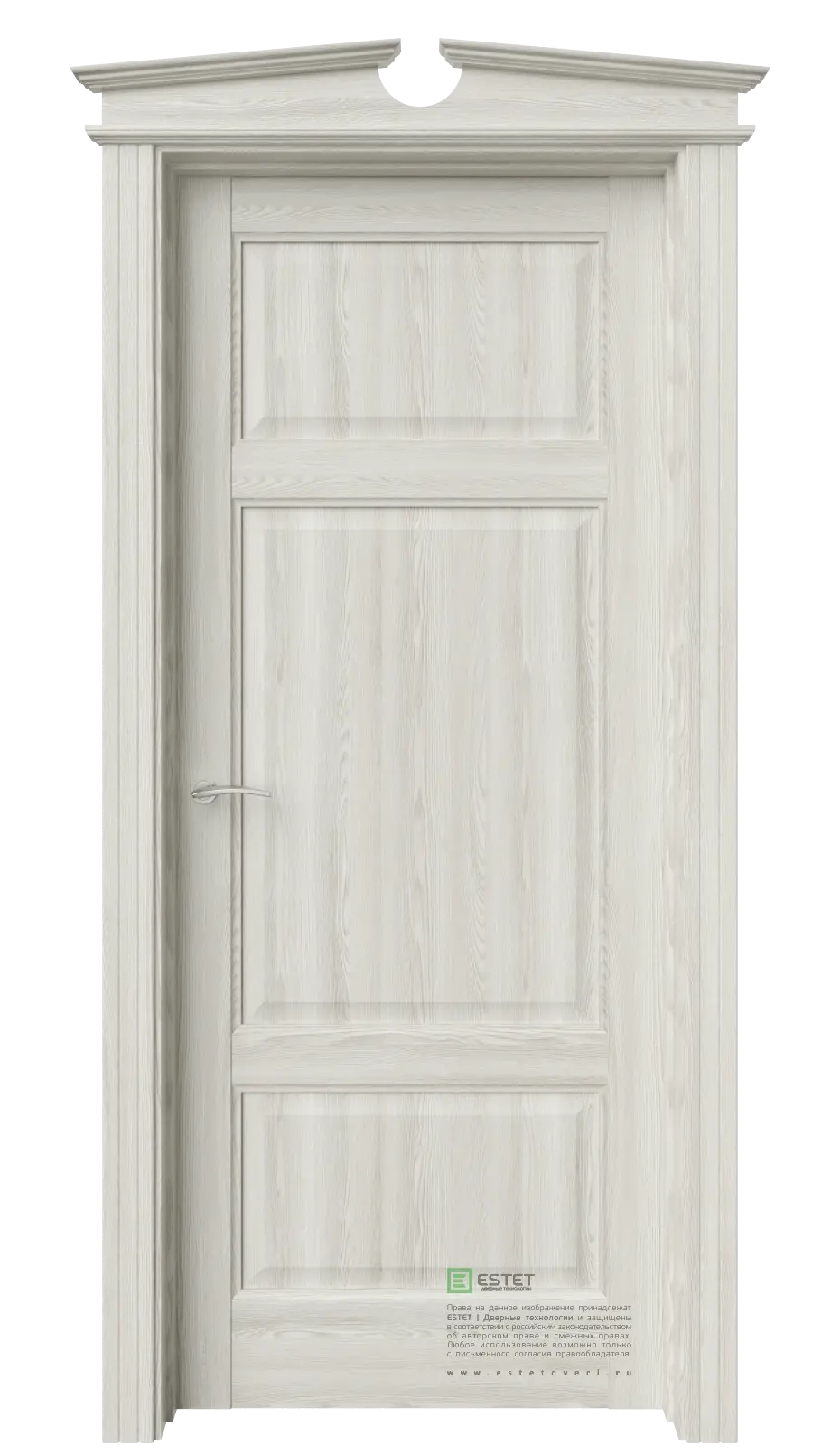 Межкомнатная дверь Соната-11 Клён-экрю Светлый