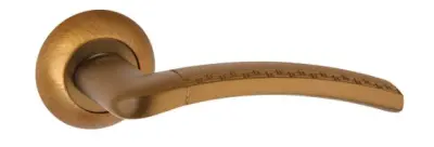 Дверная ручка раздельная PUNTO GEFEST TL CF-17 кофе