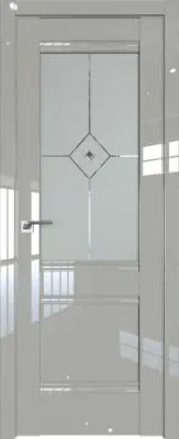2L Галька Люкс ст.узор матовое с прозрачным фьюзингом (ромб)