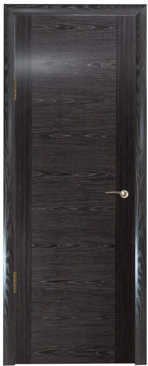 Межкомнатная дверь Наоми ПГ, шпон: абрикос Серый