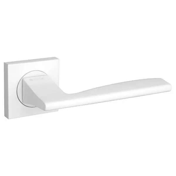 Дверная ручка раздельная FUARO ROCK KM WH-19