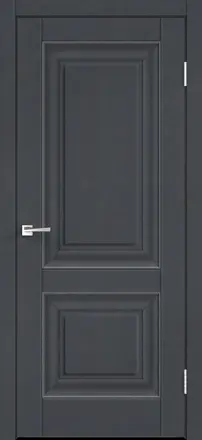 Межкомнатная дверь АЛЬТО 7P Ясень Графит Темно-серый