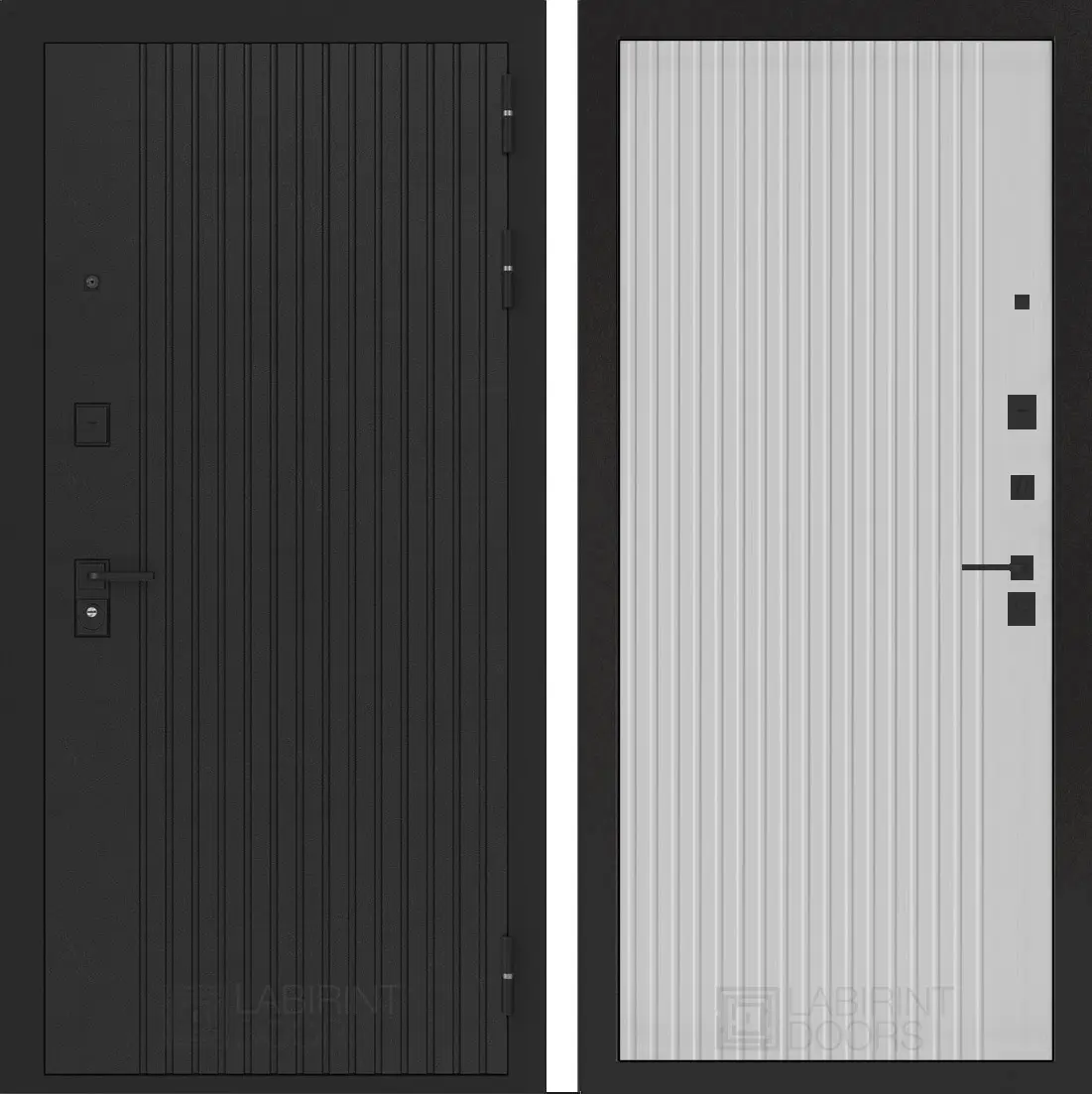 Входная дверь с шумоизоляцией Лабиринт Бункер 06 панель 29