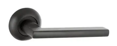 Дверная ручка раздельная PUNTO AXIS ZR BL-24 чёрный