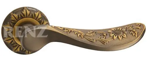 Дверная ручка раздельная RENZ DH 603-10