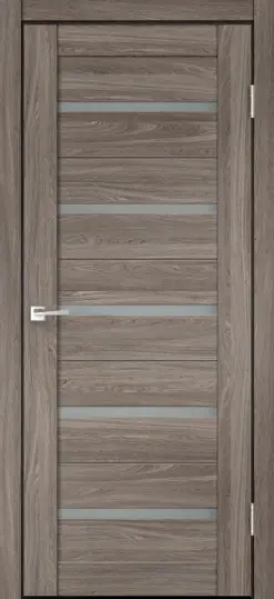 Межкомнатная дверь CITY 7 дуб анкор эш Темно-серый Сатинат белый