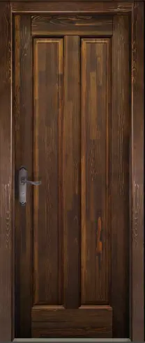 Межкомнатная дверь Соренто ПГ античный орех браш сосна