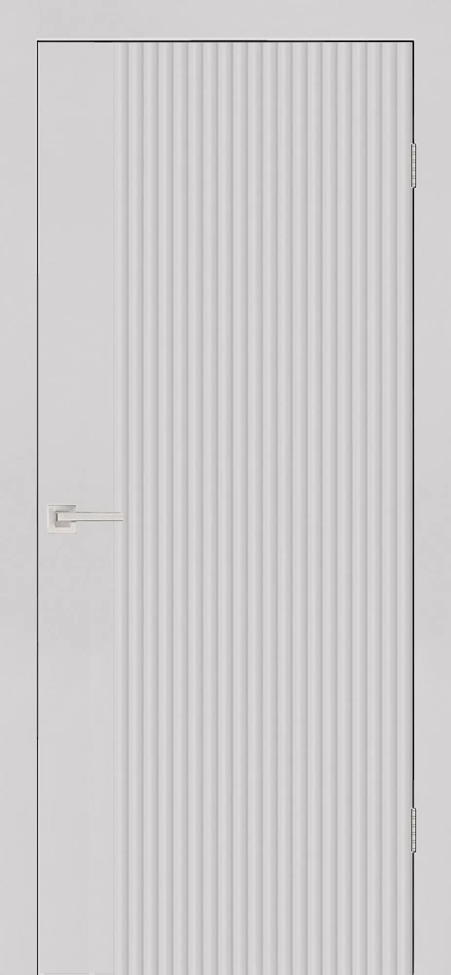 Межкомнатная дверь Turen Becker ULTRA ПГ эмаль светло-серая