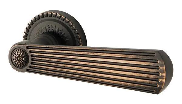 Дверная ручка раздельная ARMADILLO ROMEO CL3 ABL-18 Темная медь