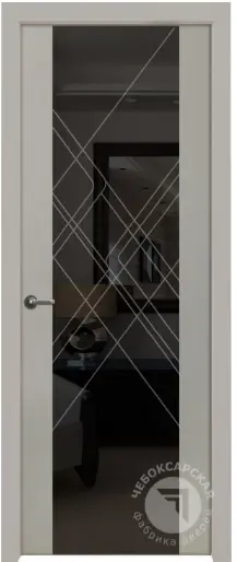 Межкомнатная дверь ЧФД LEVEL Арабеска ПО