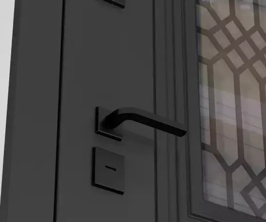 Входная дверь Термо со стеклопакетом Лабиринт Верса