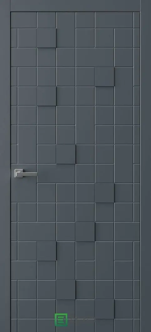 Межкомнатная дверь PV-3 RAL7016 Графит