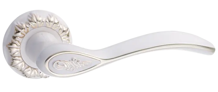 Дверная ручка раздельная RENZ DH (N) 17-10 W-GP