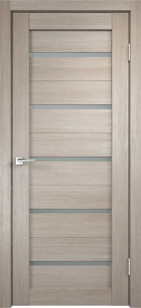 Межкомнатная дверь Duplex Капучино ст.мателюкс Капучино Сатинат белый