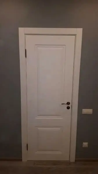 Межкомнатная дверь М3 ПГ белое дерево Белый