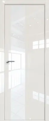 Межкомнатная дверь 19LE АL Магнолия Люкс ст.Lacobel лак классик