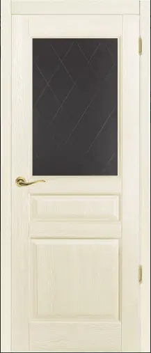 Межкомнатная дверь Валенсия ПО слоновая кость браш сосна