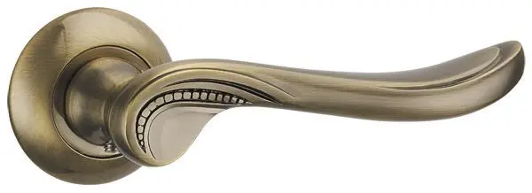 Дверная ручка раздельная PUNTO ARFA TL ABG-6 зеленая бронза