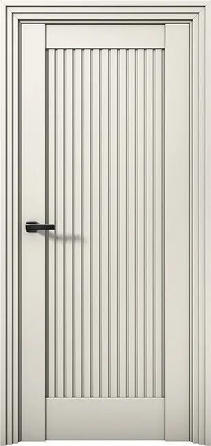 Межкомнатная дверь Ni 1 Никель Магнолия Слоновая кость