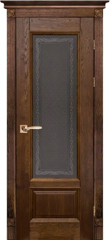 Межкомнатная дверь Аристократ 4 ПО античный орех